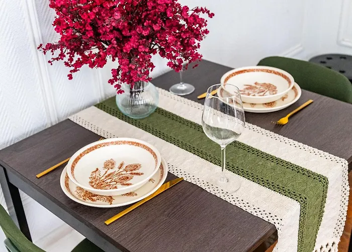 Daire Cosy Avec Terrasse, Acces Gare A Pied *