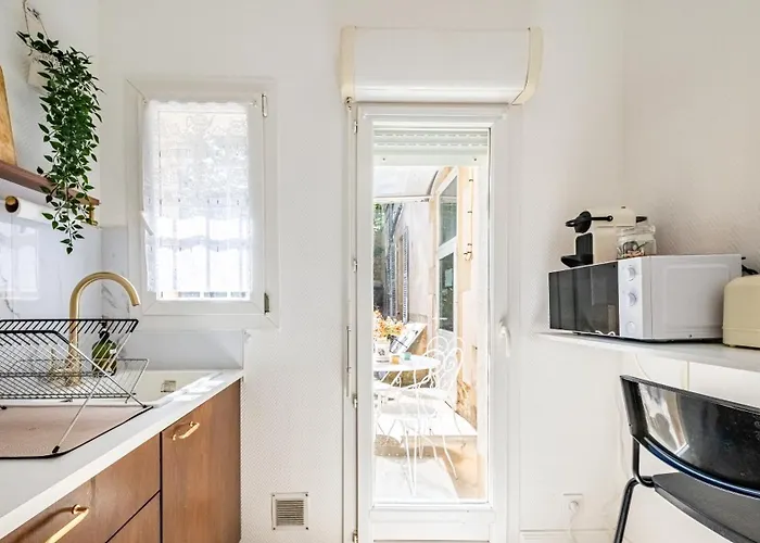 Apartmán Cosy Avec Terrasse, Acces Gare A Pied *